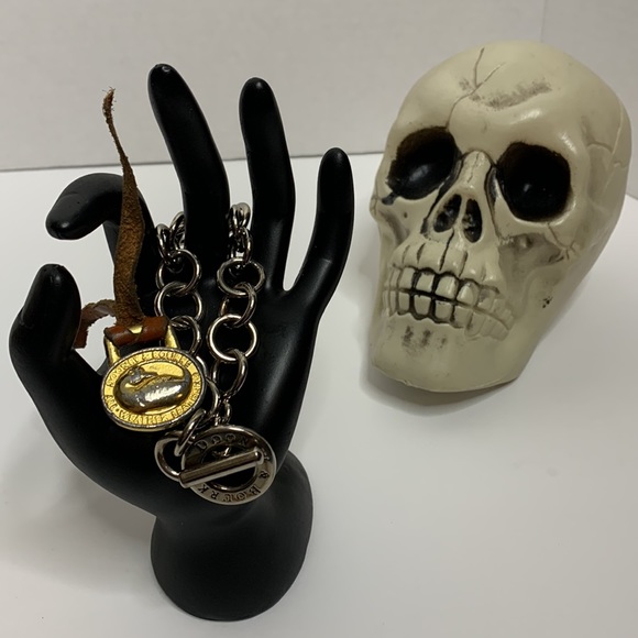 Dooney & Bourke | Silver Chainlink Bracelet & Vintage Duck Embellish Attachment - Picture 11 of 13